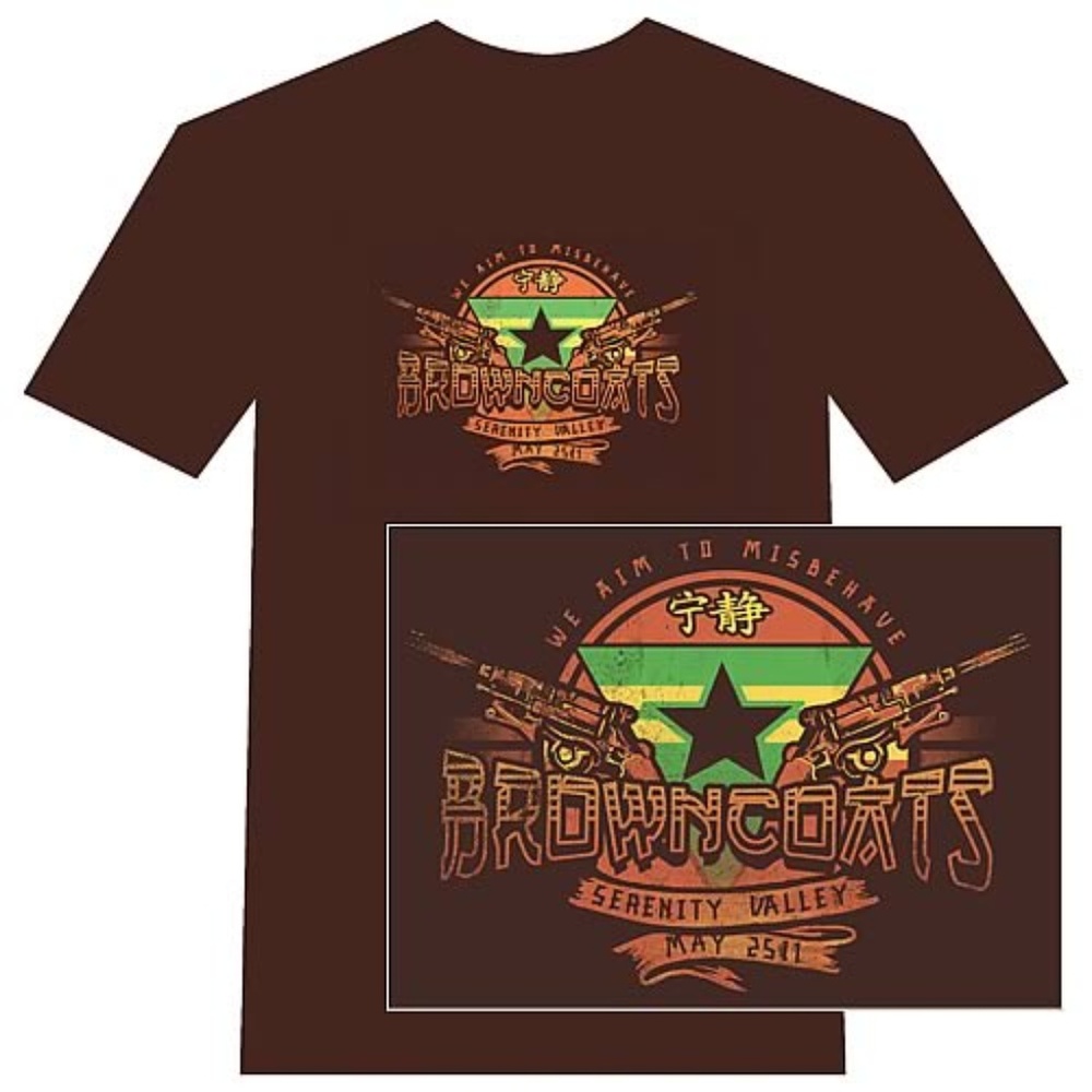 Firefly Browncoats Juniors T-shirt